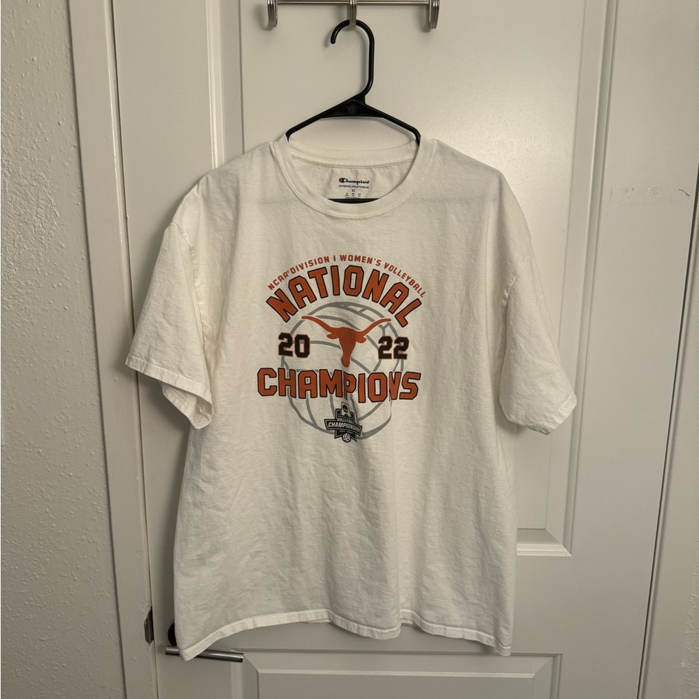 Champion White Graphic Tee
